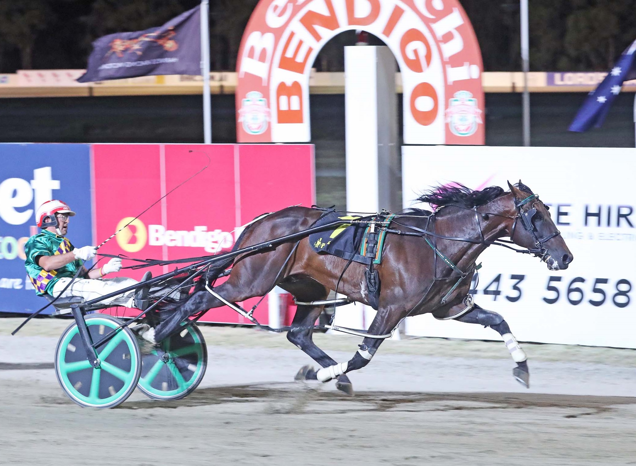 Additional meeting Tuesday night at Bendigo Harness Racing Victoria